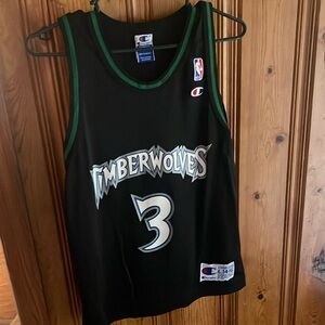 Vintage Stephen Marbury Minnesota Timberwolves kids jersey . Kids large 14-16